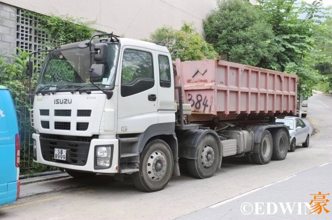 香港街头的国产卡车,香港街头卡车大全