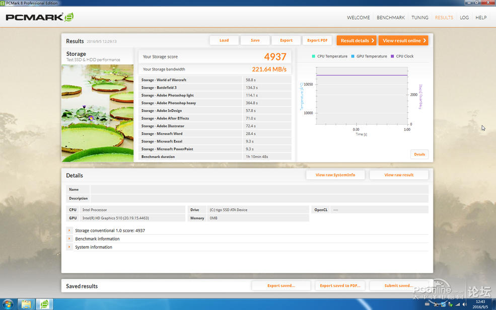 硬盘WIN7、WIN10谁快实测金泰克老虎固态硬盘