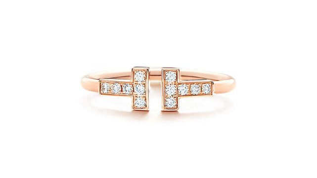 蒂芙尼戒指t系列价格,蒂芙尼戒指经典款式价格