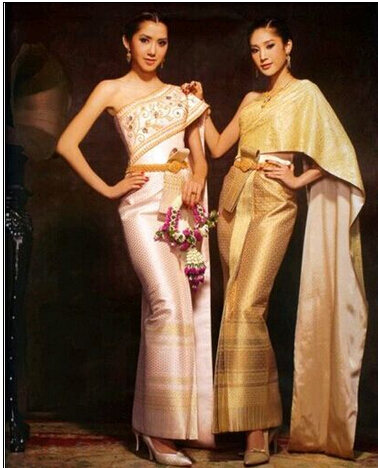 泰国服饰传统女装图片,泰国女明星传统服饰