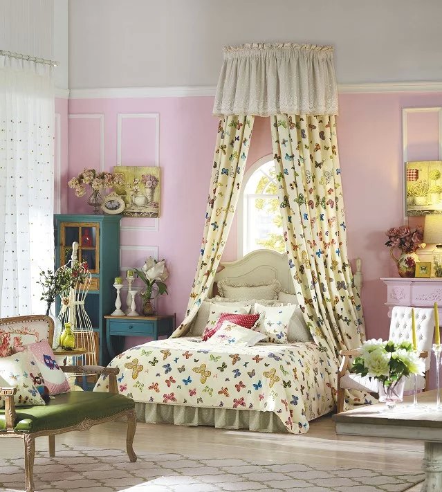 人家的卧室怎么布置的,床幔怎么设计漂亮