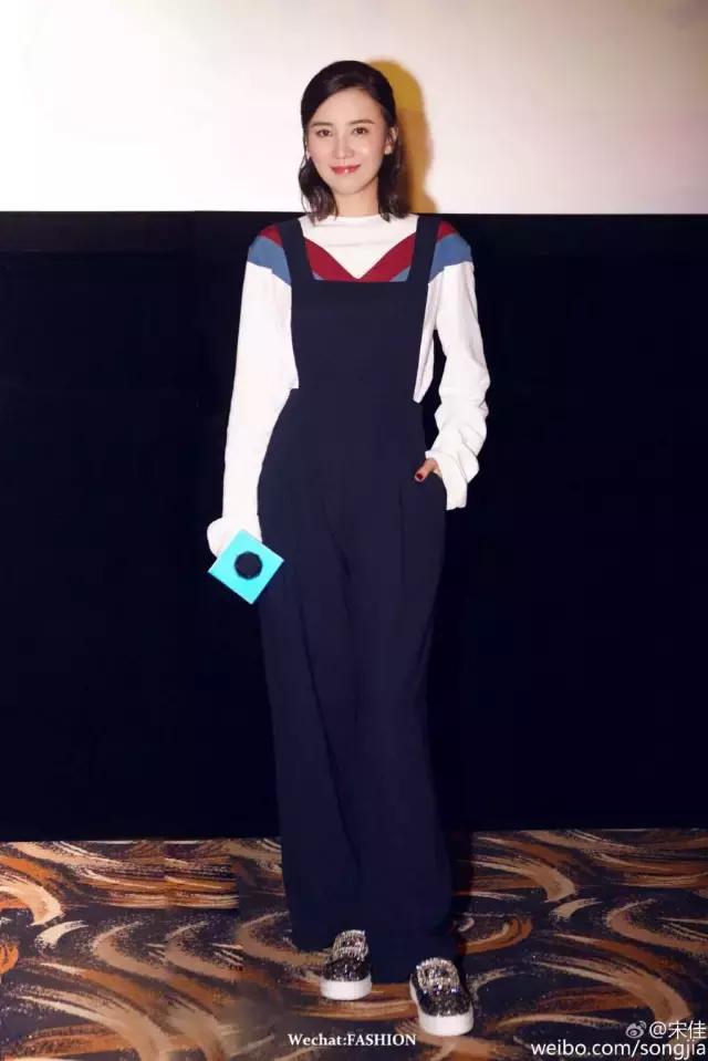 刘诗诗阔腿裤,刘诗诗穿阔腿裤太惊艳