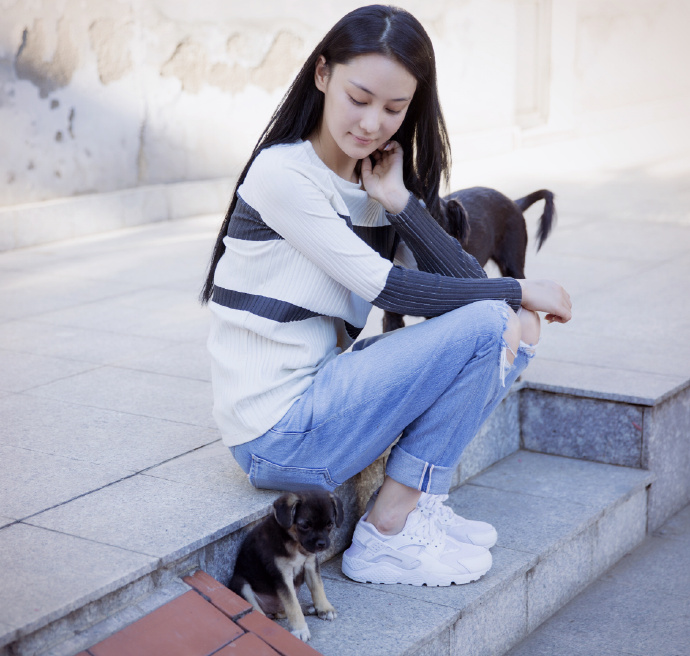 馨予出席宠物领养日很有爱,为何却被网友吐槽!