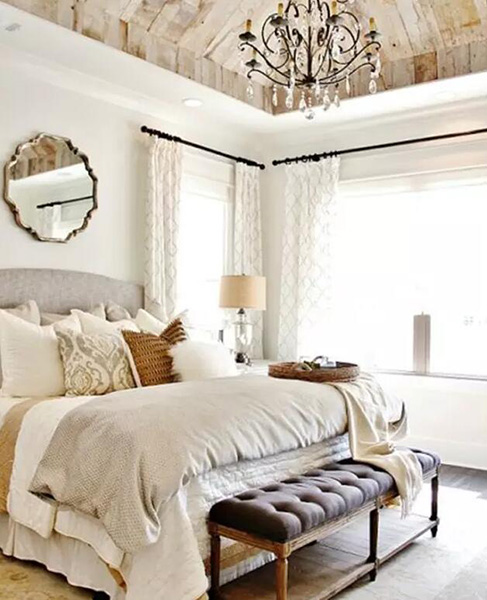 卧室配色促进睡眠,长期失眠的卧室布置