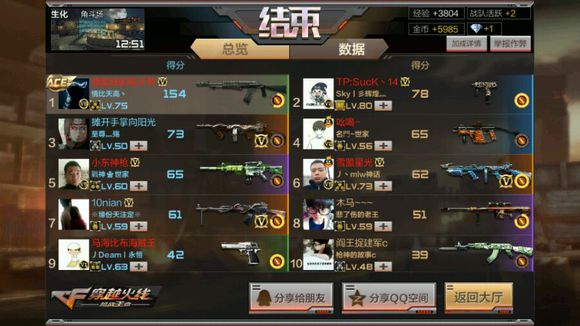 cf手游打生化最强平民散弹枪,手游用奇葩武器打cf高端局