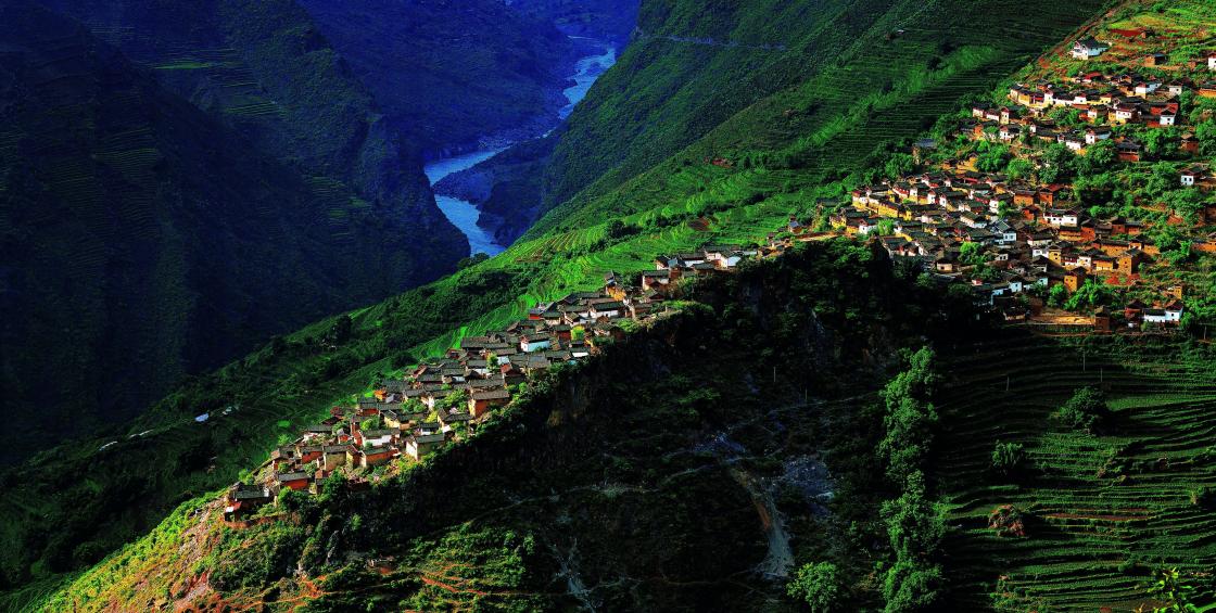 四川最深山神秘的古镇,四川最原始自然的村落