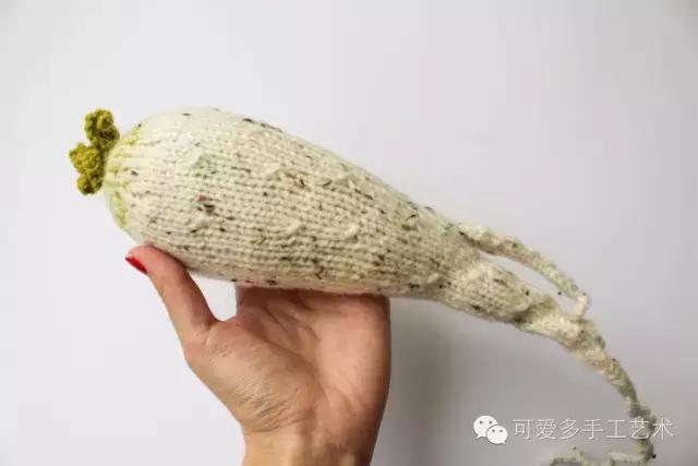 毛线编织蔬菜大全图解,手残党学会的毛线编织小技巧