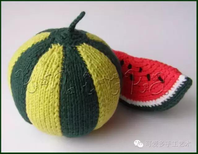 毛线编织蔬菜大全图解,手残党学会的毛线编织小技巧