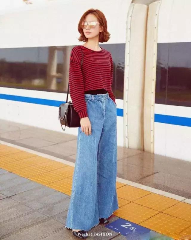 刘诗诗阔腿裤,刘诗诗穿阔腿裤太惊艳