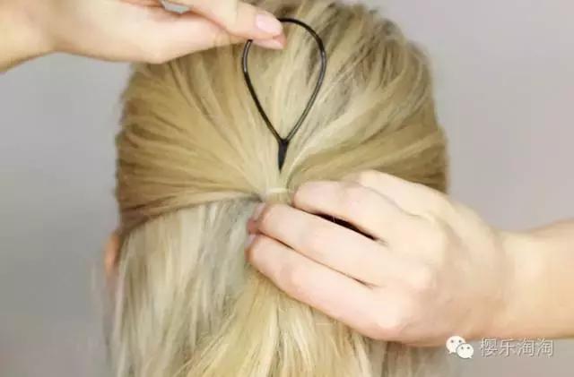 鱼尾公主头复刻,一步搞定蓬松公主头