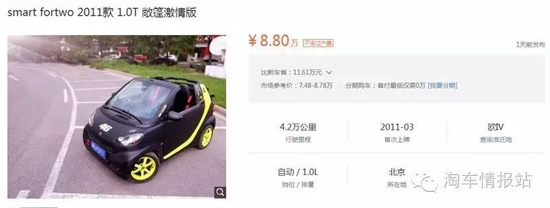 便宜又好看的敞篷车不超过10万,值得玩的敞篷车