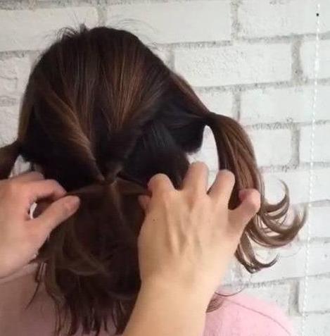 短发妹子必学编发小技巧真正一“箭”倾心!