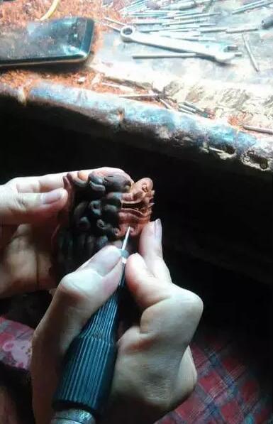 18罗汉小叶紫檀手工雕刻,正宗小叶紫檀手工雕刻图