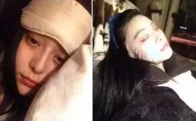 透明膜面膜小脸,用面膜变漂亮