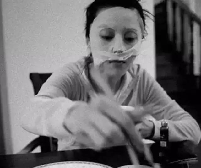 透明膜面膜小脸,用面膜变漂亮