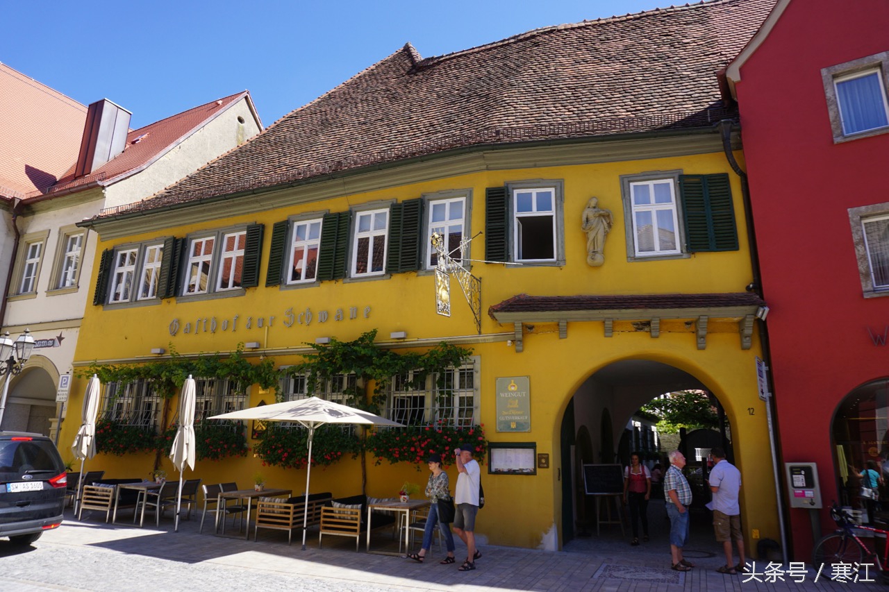 美丽的莱茵河东岸最著名的葡萄酒,法兰肯葡萄酒