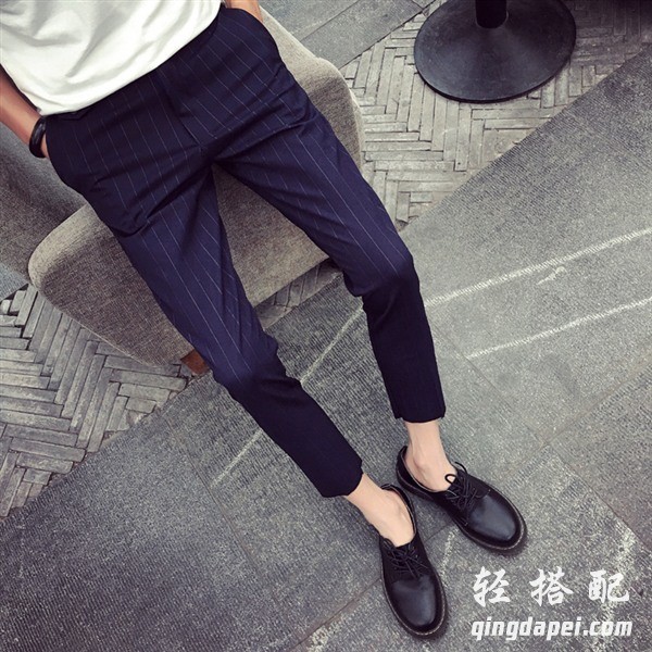 最时尚潮流小脚裤男士,男生也爱穿小脚裤