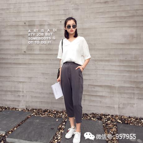 小雏菊黑底白花棉麻布料,棉麻小碎花