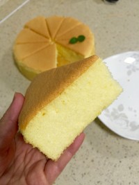 弹性十足的8寸戚风教程,不回缩不塌陷的六寸可可戚风