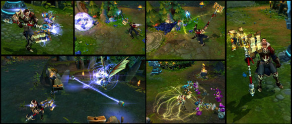 lol现在很多以前的皮肤都有特效了,lol特效容易被看出来的皮肤