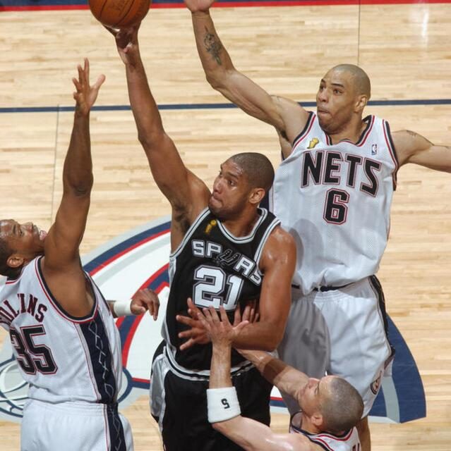 连巅峰奥尼尔都怕的男人，邓肯总决赛场均24+17+5+1+5