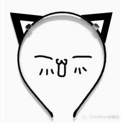 可爱猫咪戴着发箍,可爱的猫咪发箍