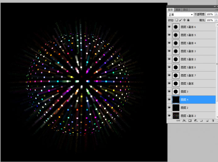 891[PS特效]用PS滤镜把图片做成烟花图片