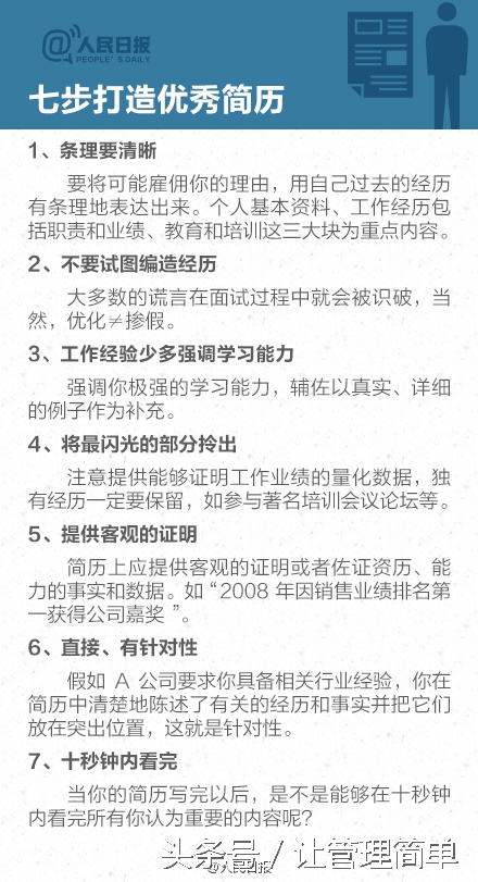 去学校应聘要准备什么简历,如何准备高质量的求职简历