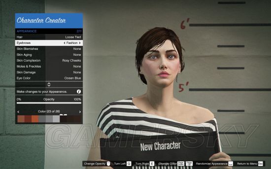 gta人物怎么去皱纹,gta角色脸上的疤痕怎么去掉