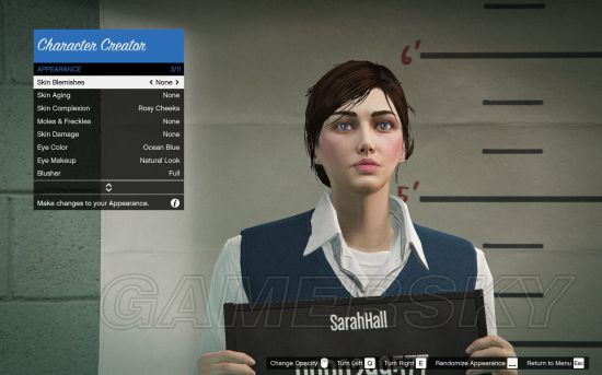 gta人物怎么去皱纹,gta角色脸上的疤痕怎么去掉
