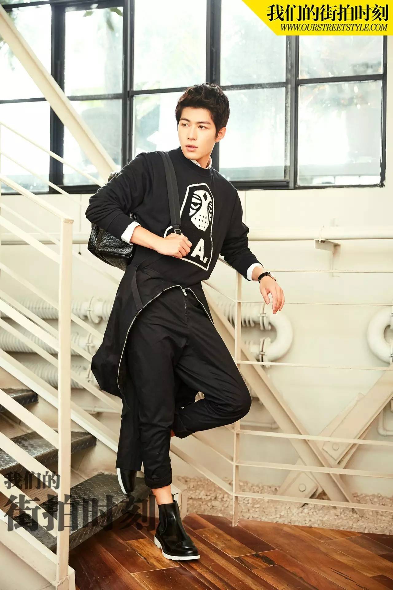 街拍明星秋季穿衣搭配男,街拍时尚穿搭秋季明星