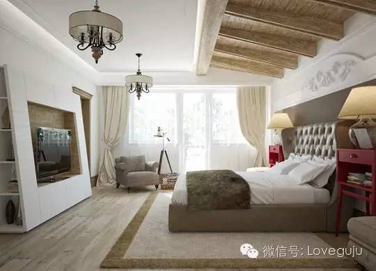 卧室顶部灯具配饰,十种超简单的卧室装饰