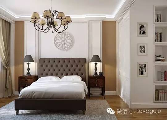 卧室顶部灯具配饰,十种超简单的卧室装饰