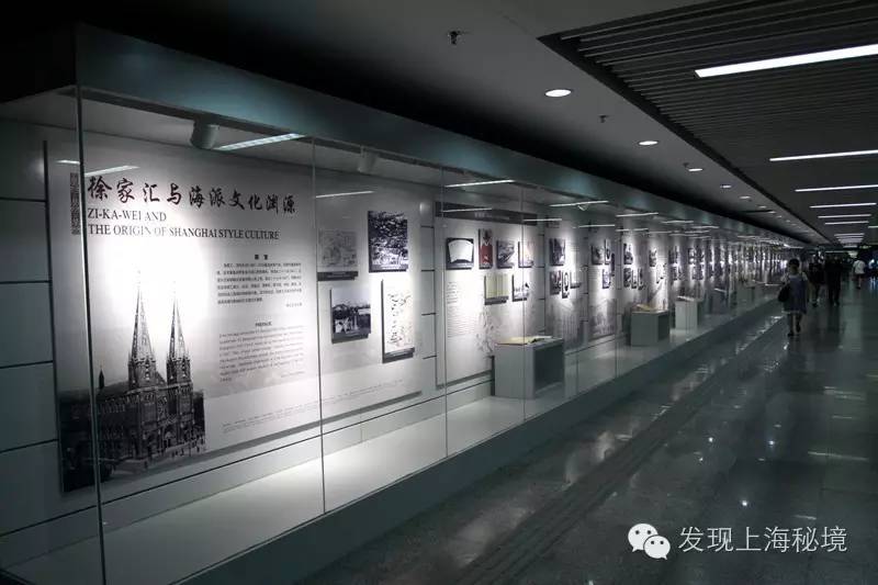 徐家汇站文化艺术长廊 (上海徐家汇站长廊)