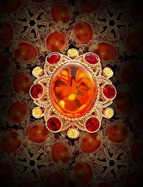 报告！就是这绚烂的火欧泊让我有忍不住剁手的欲望