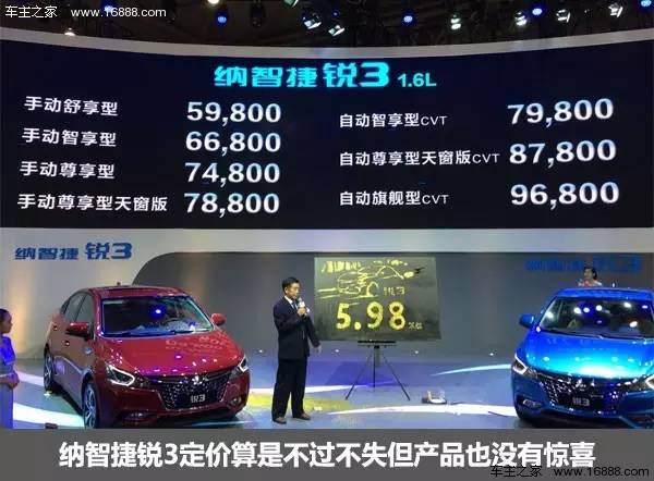 纳智捷锐三评价,二手纳智捷锐3