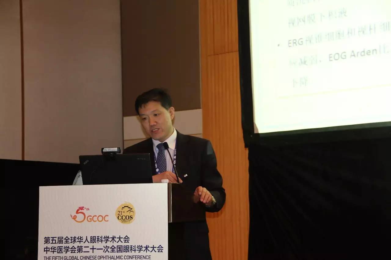 CCOS2016眼底陈有信教授：Best病及基因型与表现型研究