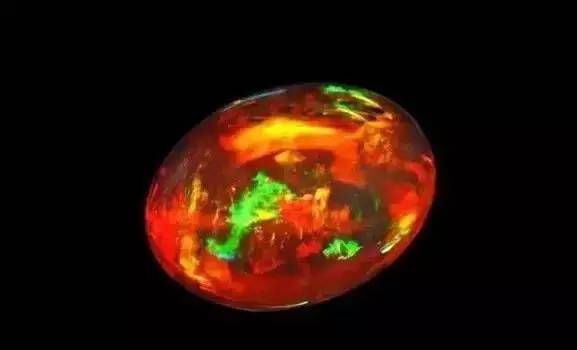 报告！就是这绚烂的火欧泊让我有忍不住剁手的欲望