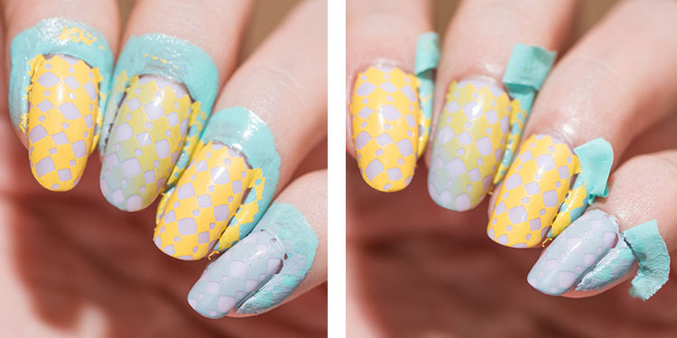 自己在家涂指甲油不干怎么办,在家美甲涂不匀