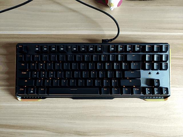 手感嘎嘣脆的佳隆达轴——贱驴619打滚87键青轴机械键盘体验