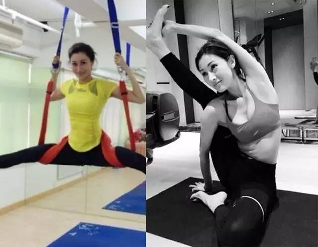 这些女星的身体怎么这么柔软？唐嫣竟然把脑袋、身子、双腿折出一个方形！