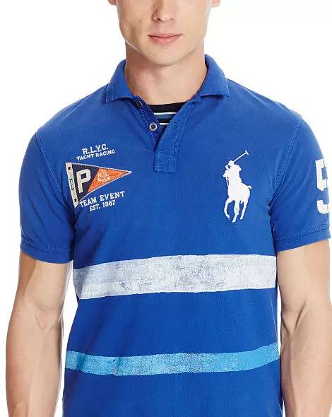 美国polo衫和中国polo衫,保罗polo品牌男装polo衫圆领正品