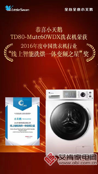 洗衣机领军人物,洗衣机上榜品牌