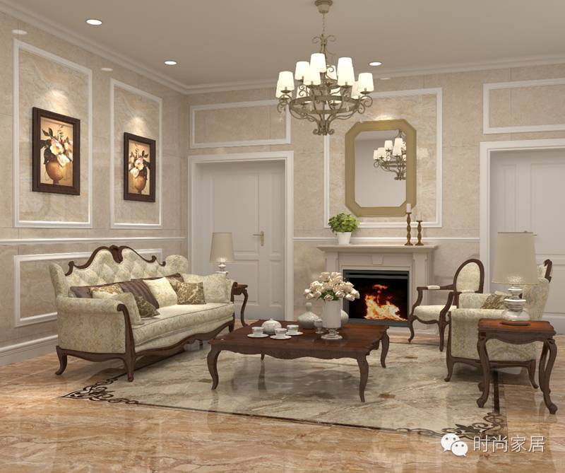 家装选通体大理石还是瓷抛砖,通体瓷抛砖铺贴效果图