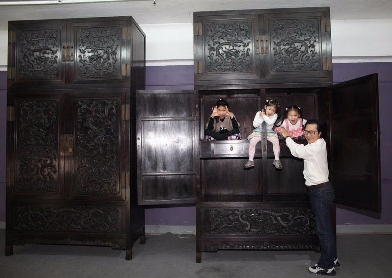 以9315万元刷新世界纪录的紫檀大柜，有你不知道的背后故事|退藏