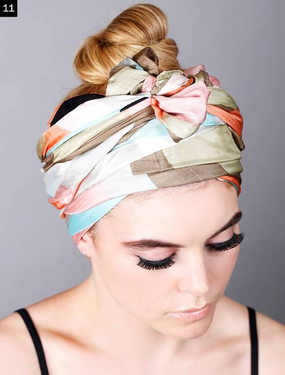 爱生活|丝巾这样围，让你美炸天！