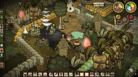 饥荒联机版豪华基地设计图,饥荒单机九宫格基地建设图