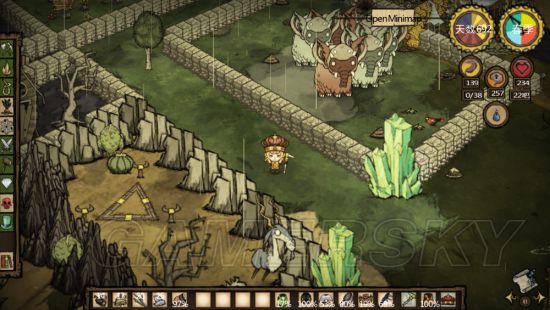 饥荒联机版豪华基地设计图,饥荒单机九宫格基地建设图