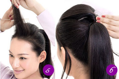 上窄下宽脸适合什么发型马尾辫,适合长脸女生的高马尾发型编发