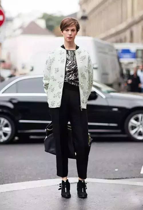 一件夹克穿搭设计,一件夹克的四种穿法